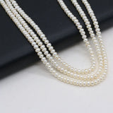 Natural Freshwater Pearls Loose Beads Strand 4-5mm