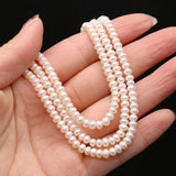 Natural Freshwater Pearls Loose Beads Strand 4-5mm