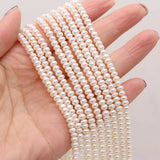 Natural Freshwater Pearls Loose Beads Strand 4-5mm