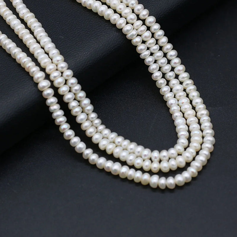 Natural Freshwater Pearls Loose Beads Strand 4-5mm