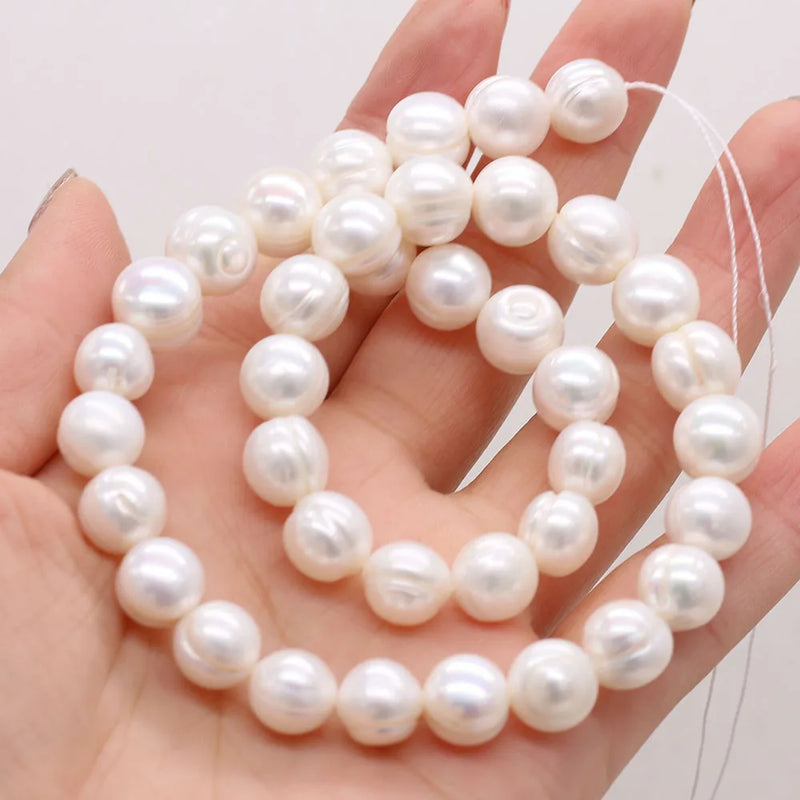 Natural Freshwater Pearl Beads Strand 10-11mm
