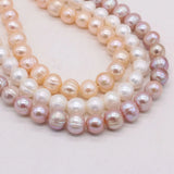 Natural Freshwater Pearl Beads Strand 10-11mm