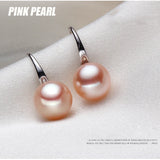 Fresh Water Pearl Earrings, 925 Silver Jewelry Birthday Gift