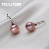 Fresh Water Pearl Earrings, 925 Silver Jewelry Birthday Gift