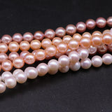 Natural Akoya Pearl Loose Beads 6-8mm for Jewelry Making