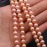 Natural Akoya Pearl Loose Beads 6-8mm for Jewelry Making