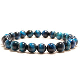 Tiger Eyes Bracelet 6/8/10/12mm Beads Stone Bracelet