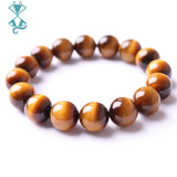 Tiger Eyes Bracelet 8/10/12mm Natural Stone Beaded Gift