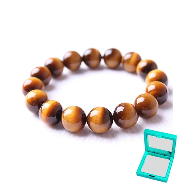 Tiger Eyes Bracelet 8/10/12mm Natural Stone Beaded Gift