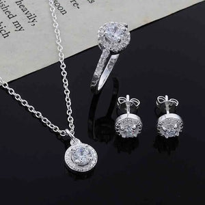 925 Sterling Silver Arrow Jewelry Set for Women Gift