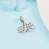 100% Real Silver Bracelets Spring Beads Wedding Charm S925