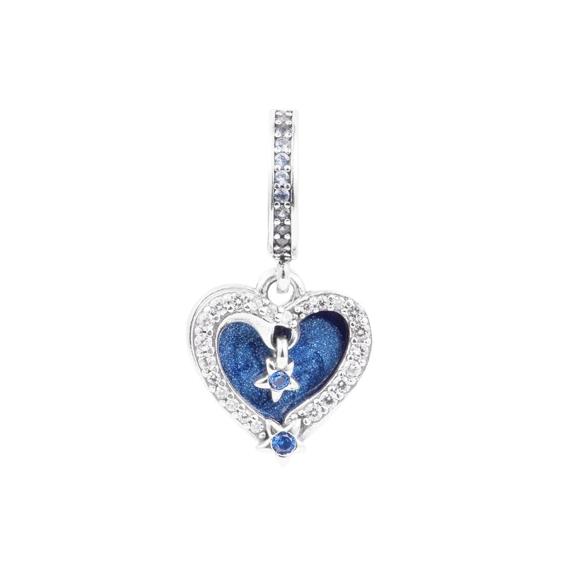 100% Real Silver Bracelets Wedding Charm S925 Sterling Jewelry