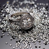 0.5ct D VVS1 Loose Moissanite Stone 0.8-3.0mm