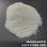 0.5ct D VVS1 Loose Moissanite Stone 0.8-3.0mm