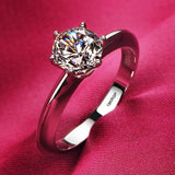 Tibetan Silver Wedding Band with Zircon Ring