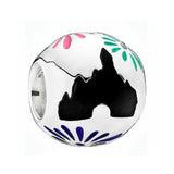 Sterling Silver 11th Birthday Castle Charm Bow Teacup Tai Chi Luggage