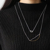 S925 Hot Crystal Glass Ball Pendant Necklaces For Women Jewelry Gift