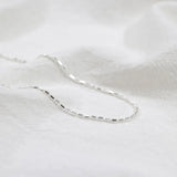 Sterling Silver Choker Necklace Chain for Women