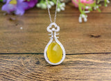 S925 Sterling Silver Pendant Blank Base for Amber Pendant