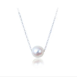 S925 Silver Shell Pearl Necklace Pendant for Women