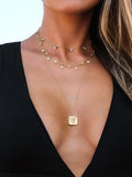 S925 Sterling Silver Rose Pendant Necklace For Women