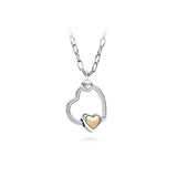 S925 Sterling Silver Mother's Pendant Bracelet Set - Mother's Gift