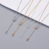 S925 Silver Necklace Pearl Bracket Y-Chain DIY Pendant Clavicle Chain