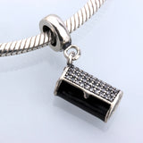 S925 Sterling Silver Bee Charms Backpack Beads for Bracelet DIY