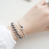 S925 Sterling Silver Knot Bracelet