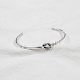 S925 Sterling Silver Knot Bracelet
