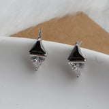 S925Silver Zircon Diamond Stud Earrings for Women
