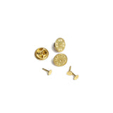 100 Sets Butterfly Pin Backs DIY Jewelry Accessories Lapel Pins Brooch Clasps