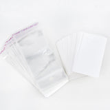 100 Sets Earring Display Cards with Self Adhesive Bags