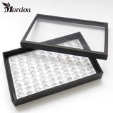 Velvet Sponge Ring Display Box Jewelry Storage Holder