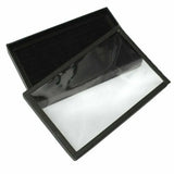 100 Slots Jewelry Ring Display Storage Box with Transparent Lid