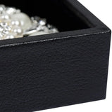 100 Slots Jewelry Ring Display Storage Box with Transparent Lid