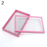 100 Slots Ring Jewelry Display Tray Organizer Box Storage Holder