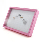 100 Slots Ring Jewelry Display Tray Organizer Box Storage Holder