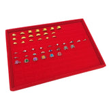 100 Slots Ring Storage Tray Jewelry Organizer Finger Rings Storage Tray Earrings