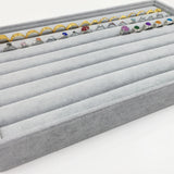 100 Slots Ring Storage Tray Jewelry Organizer Finger Rings Storage Tray Earrings