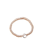 925 Sterling Silver HipHop Round Chain Bracelet Vintage Hasp Bracelet