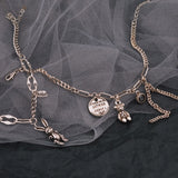 925 Sterling Silver Thick Bracelet Animal Vintage Hasp Birthday Gift