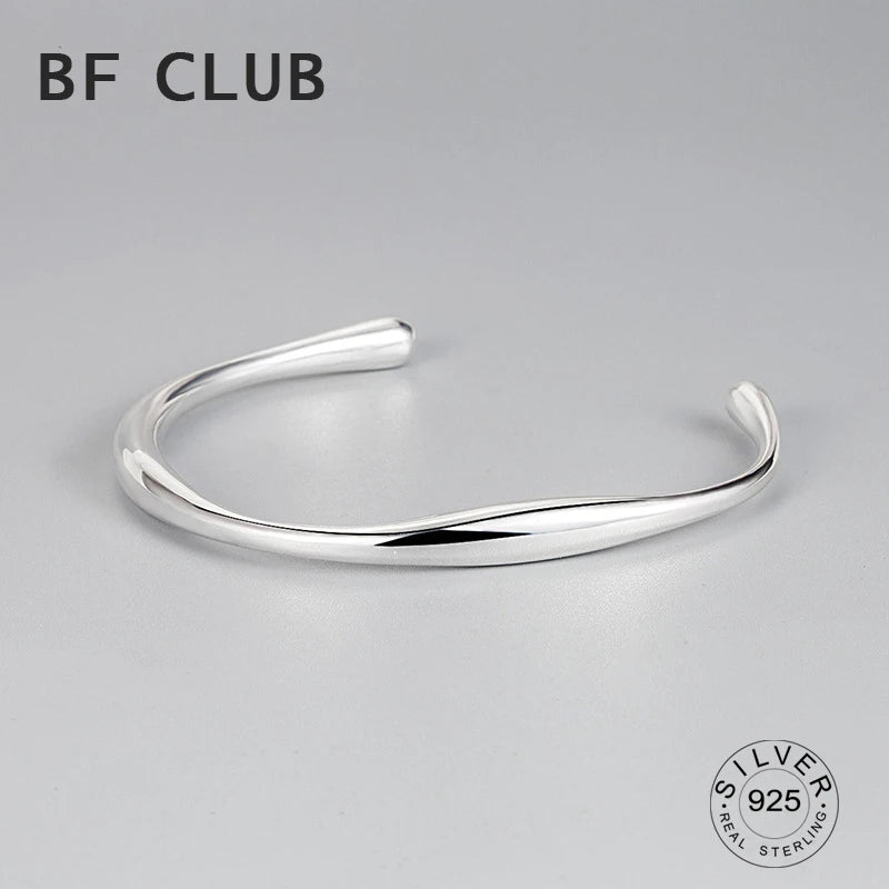 925 Sterling Silver Hiphop Sparkling Bracelet for Men Women