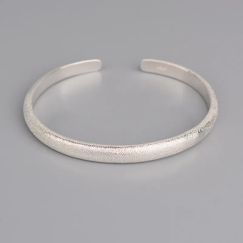 925 Silver Hiphop Bracelet Vintage Hasp Birthday Gift
