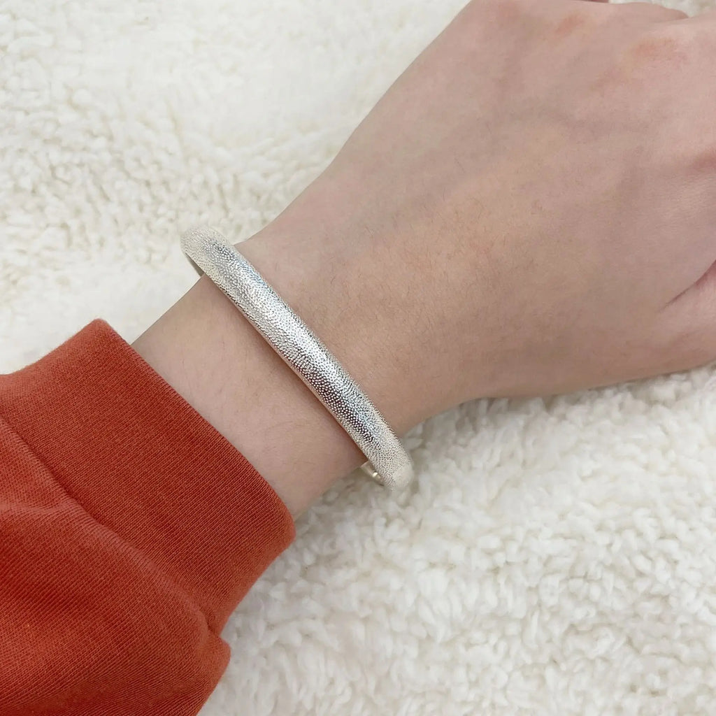 925 Silver Hiphop Bracelet Vintage Hasp Birthday Gift