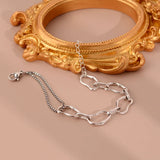 925 Sterling Silver Hiphop Bracelet Vintage Hasp Birthday Gift