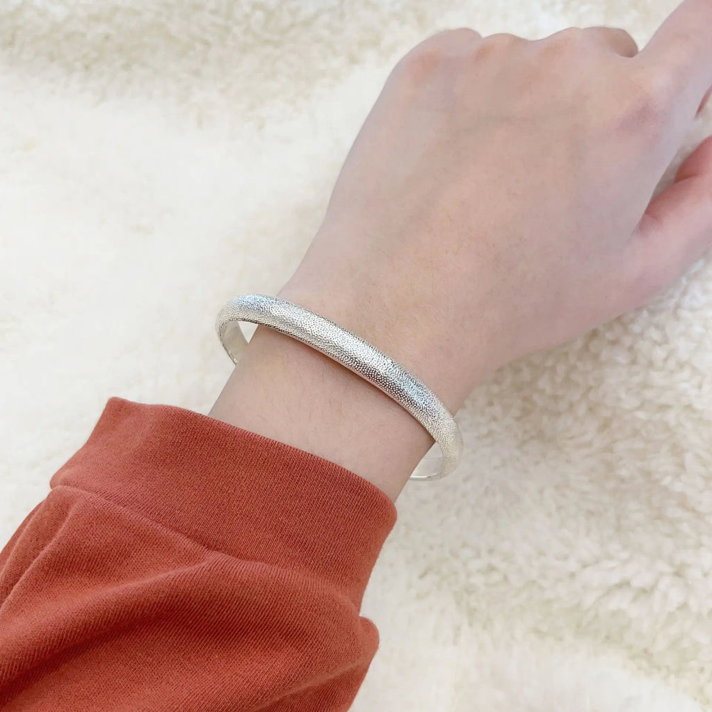 925 Silver Hiphop Bracelet Vintage Hasp Birthday Gift