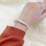 925 Silver Hiphop Bracelet Vintage Hasp Birthday Gift