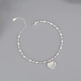 925 Sterling Silver Hiphop Heart Bracelet for Women