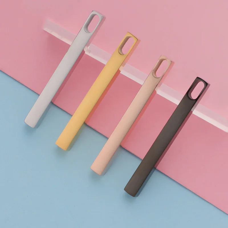 Stainless Steel Bar Pendant Blank Engrave Rectangle Name Plate 10pcs